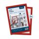 Magnetrahmen INFO FRAME, DIN A4, rot 196004