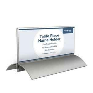 Tisch-Namensschild, mit Aluminiumsockel 350087