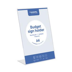 Tischaufsteller Budget, schräg 351000