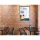 Plakatrahmen, silber eloxiert - 25 mm Rahmenprofil 355003