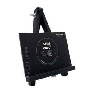 Tisch-Kreidetafel MINI mit Staffelei, schwarz 356291