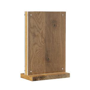 Tischaufsteller Deluxe, Holzsockel 356312