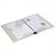 Speisekarten-Mappe LEINEN, beige - Innenansicht 425000