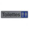 Hinweisschild "Toilettes Dame/Homme"