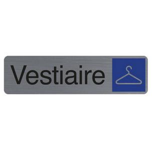 Hinweisschild "Vestiaire" 67167E