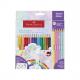 Dreikant-Buntstifte Colour GRIP Einhorn, Kartonetui 18+6 201543