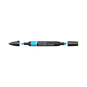 Marker PROMARKER Brush, cyan 0204204