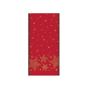 Weihnachts-Tischdecke "Christmas Shine", rot 88658