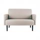 2-Sitzer Sofa LISBOA, rot LC2PC.01.01