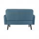 2-Sitzer Sofa LISBOA, safran LC2PT.01.27