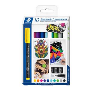 Permanent-Marker Lumocolor 318 F, 10er Kartonetui 318 C6
