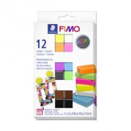 Modelliermasse-Set "neon", 12er-Set