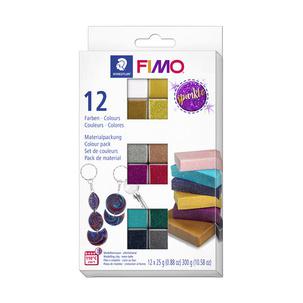 Modelliermasse-Set "sparkle", 12er-Set 8013 C12-4