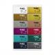 Modelliermasse-Set "sparkle", 12er-Set 8013 C12-4