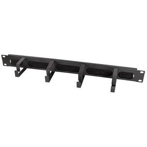 19" Rangierpanel, 1 HE, schwarz OR106B