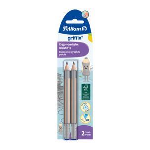 Dreikant-Bleistifte griffix® HB, Blisterkarte 300000413