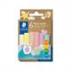 Plastilin-Knete Noris jumbo, Pastell-Farben 842F C6