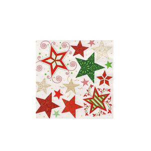 Weihnachts-Motivservietten "Heavenly Stars", 330 x 330 mm 88670
