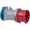 CEE-Adapter 230 V/16 A IP44 auf Schutzkontakt, Ansicht Stecker