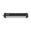Steckdosenleiste Premium-Alu-Line, 4-fach
