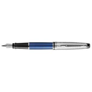 Füllhalter Expert Deluxe, metall blau 2187689