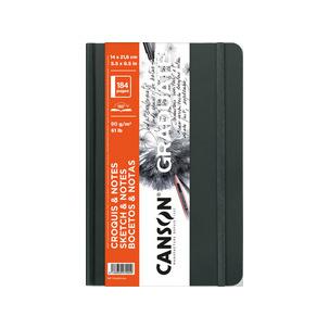Skizzenbuch GRADUATE SKETCH & NOTES, dunkelgrau C31200L043