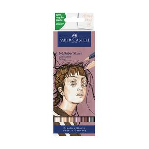 Sketch Marker GOLDFABER, 6er Etui Portrait 164812