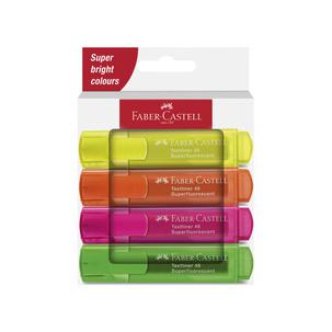 Textmarker TEXTLINER 1546, 4er Kartonetui 254648