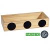 Holz-Stifteschale, Rückansicht