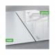 Glas-Magnettafel Artverum Design White Wood GL381