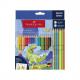 Dreikant-Buntstifte Colour GRIP Dino, Kartonetui 18+6 201545