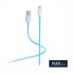 Daten- & Ladekabel, USB-A Stecker - USB-B micro Stecker, grün FL31-72031