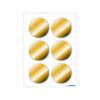 rund, 32 mm, gold