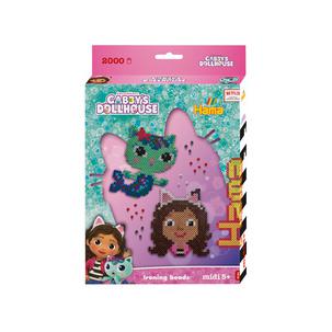 Bügelperlen midi "Gabbys Dollhouse", kleine Geschenkpackung 7975