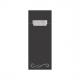 Bestecktasche, grau/grau 30602