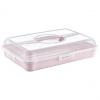 Kuchenhaube "enrico", nordic-pink / transparent