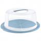 Tortenhaube "ricardo", nordic-blue / transparent 1077668000000