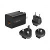 USB-Reisestecker mit 3 Steckern
