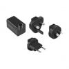 USB-Reisestecker mit 3 Steckern