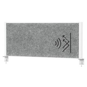 Symbolbild: Tisch-Trennwandsystem MAULconnecto, dunkelgrau 9751202