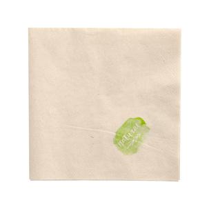 Lunch-Serviette, 330 x 330 mm - ungebleicht 89154