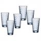 Trinkglas FAVO, blau 319347
