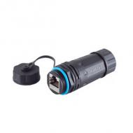Outdoor Patchkabel-Verbinder BASIC-S, Kat. 6, kurz, IP68