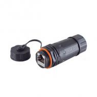 Outdoor Patchkabel-Verbinder BASIC-S, Kat. 6A, kurz, IP68