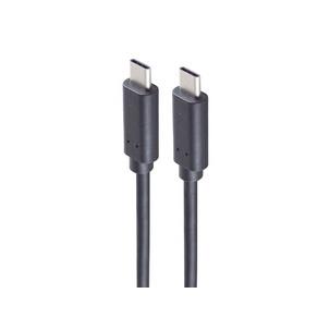 USB 3.2 Anschlusskabel, USB-C Stecker - USB-C Stecker, schwarz BS13-48026