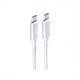 USB 3.2 Anschlusskabel, USB-C Stecker - USB-C Stecker, weiß BS13-48026