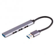 USB-A 3.0 Hub, 4-fach - Aluminiumgehäuse