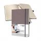 Notizbuch Conceptum Design Casual, grau / weiß CO694