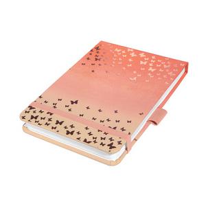 Notizblock Jolie Beauty "Butterfly Confetti Peach" JN350