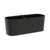 Blumenkasten "Paros", black